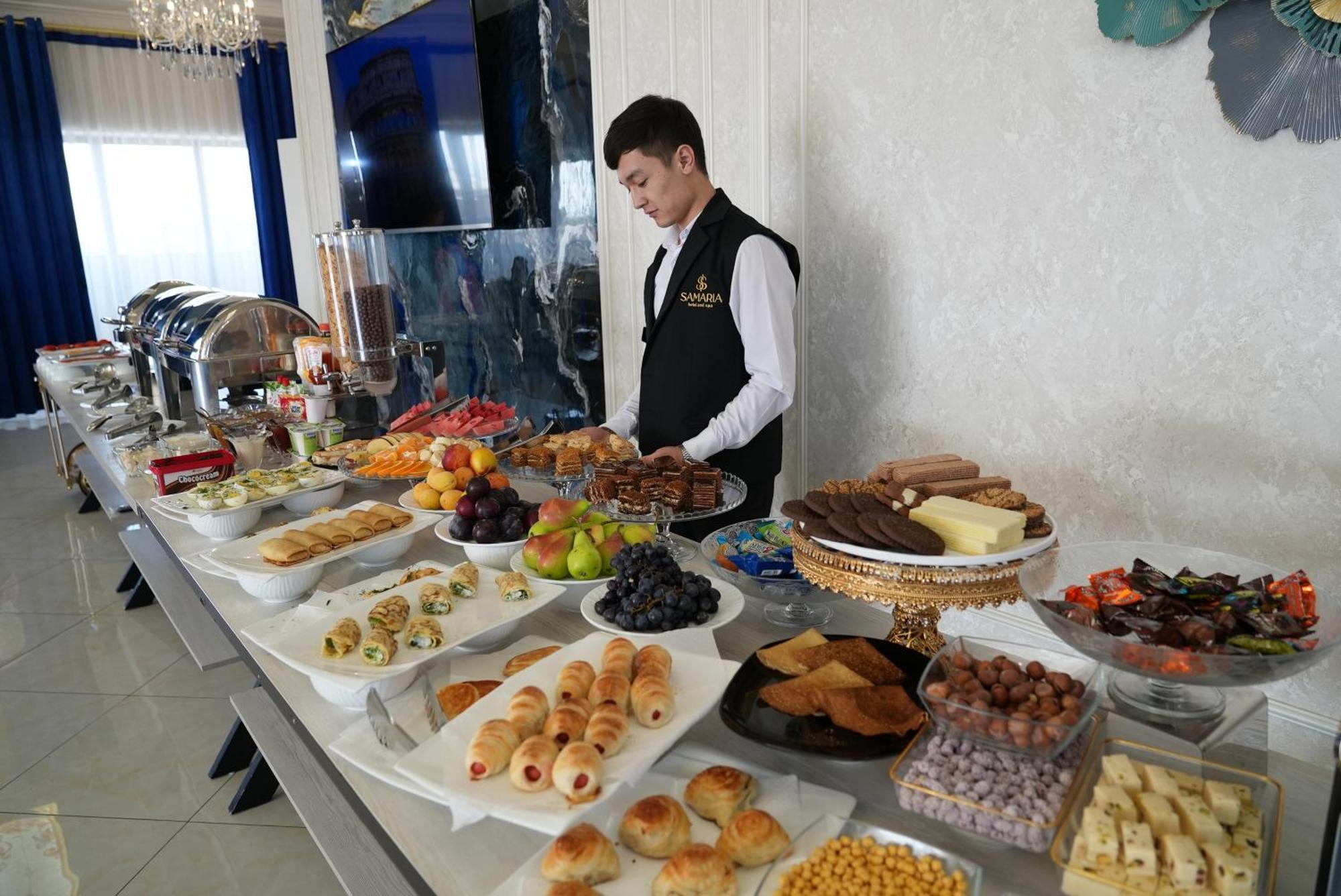 Hotel Samaria Terrace Samarkand Buitenkant foto